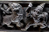 Collection of Chola bronze of the old Royal Palace, Thanjavur Tamil Nadu. 